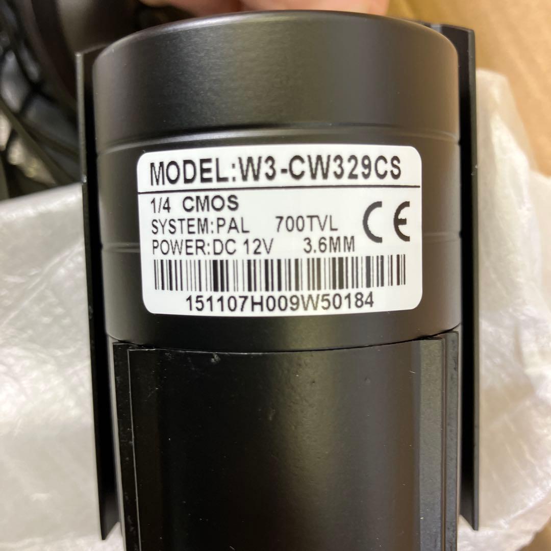 【未使用】 防犯カメラセット デジタルビデオレコーダーシステム H.264