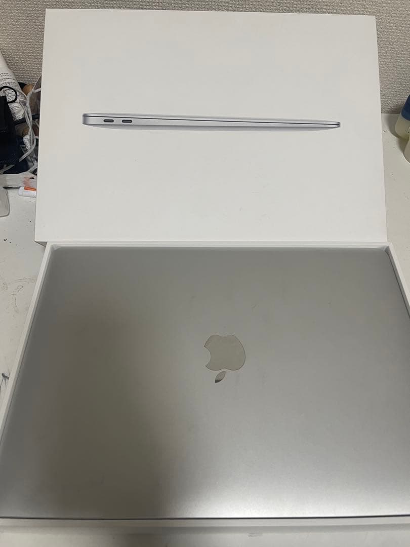 MacBook Air M1 13 256GB シルバー 韓国語キーボード箱付き
