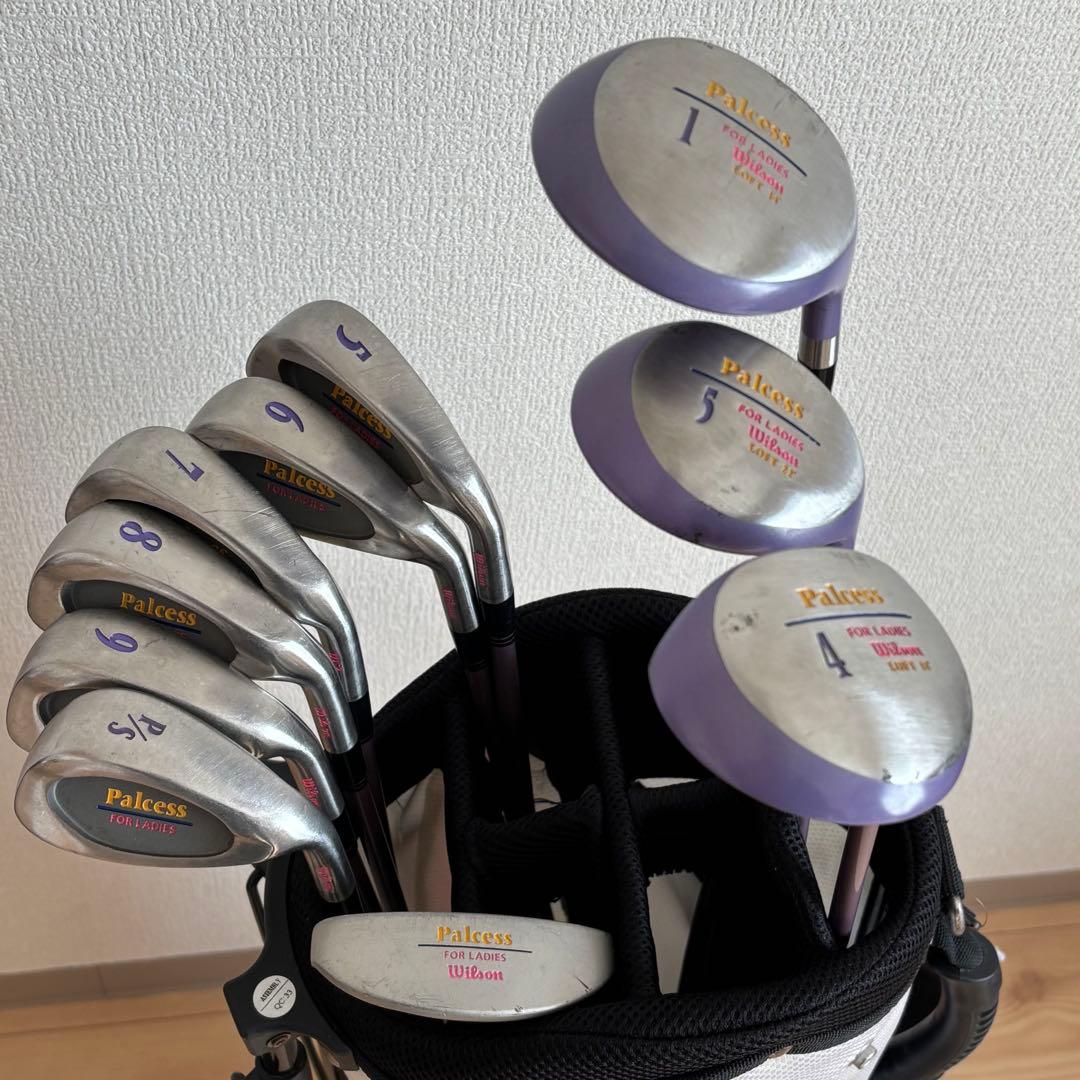 Wilson Palcess レディース ゴルフクラブセット 10本