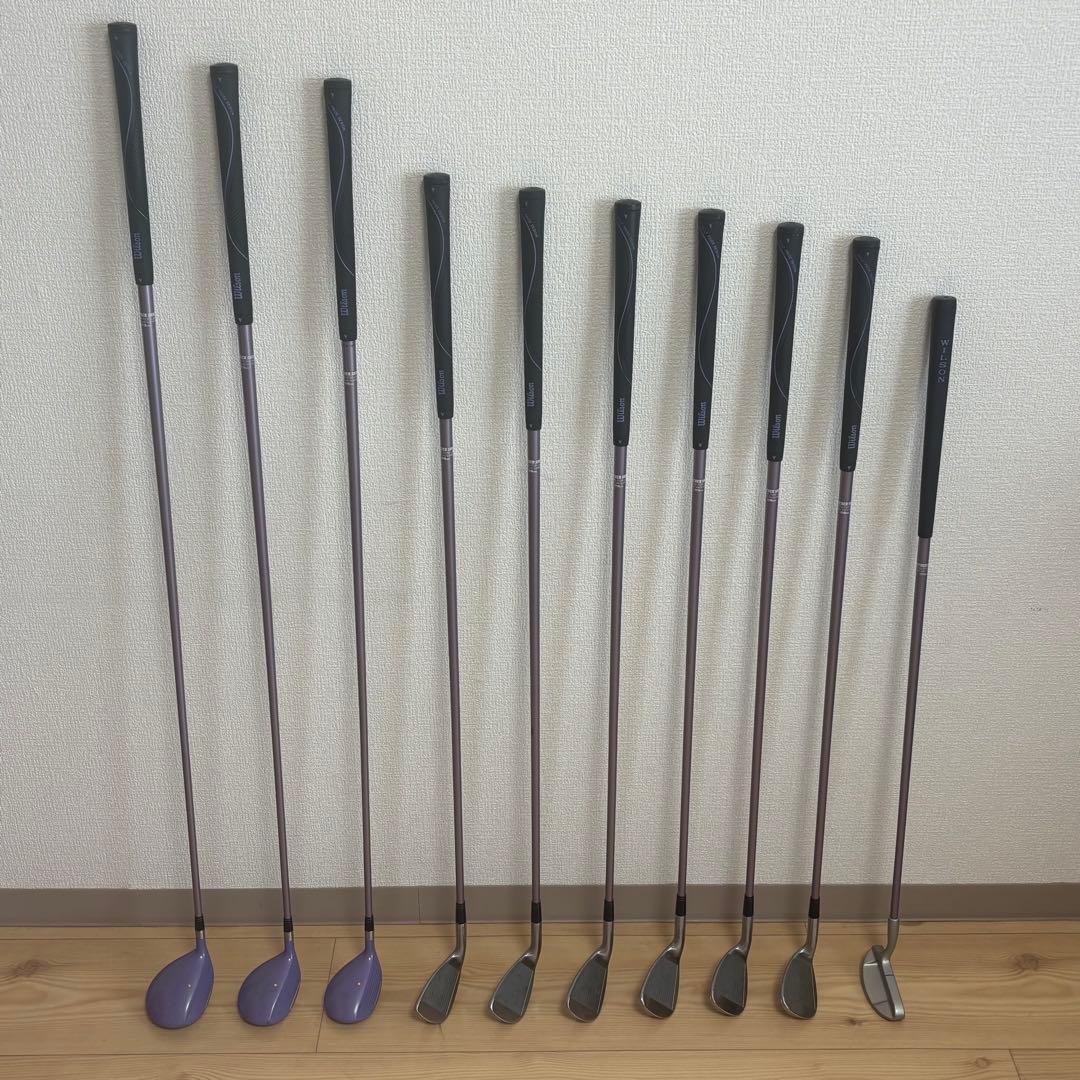 Wilson Palcess レディース ゴルフクラブセット 10本
