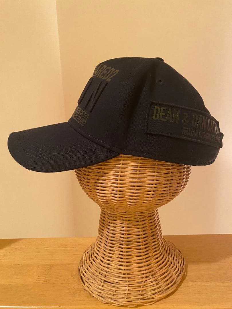 DSQUARED2 ICON ブラックキャップ　ディースクエアード✨希少✨