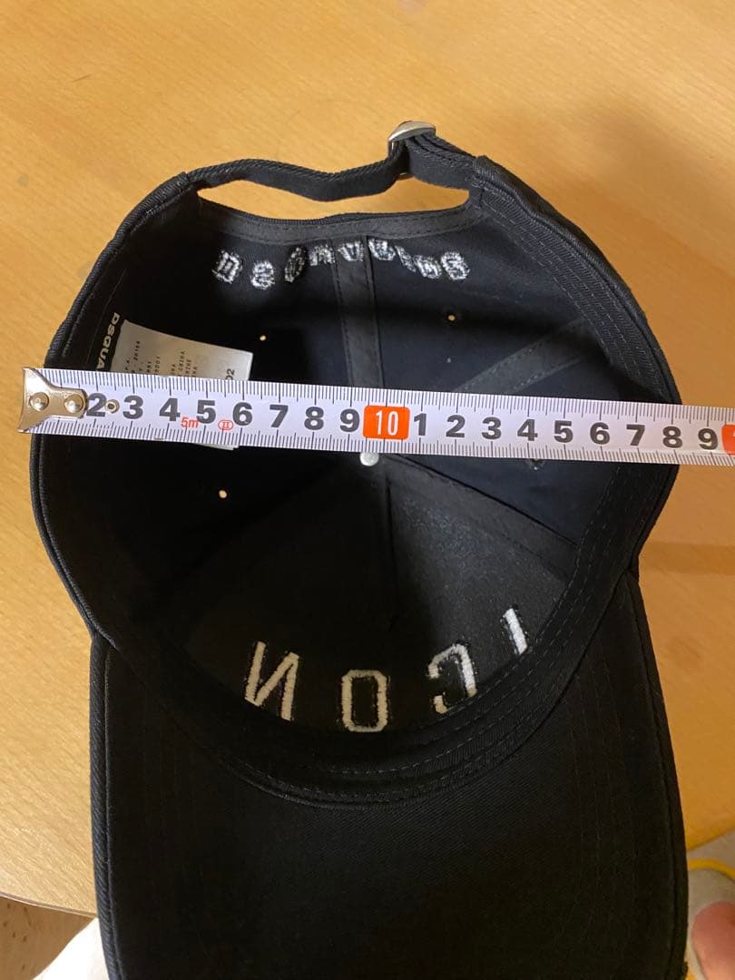 DSQUARED2 ICON ブラックキャップ　ディースクエアード✨希少✨