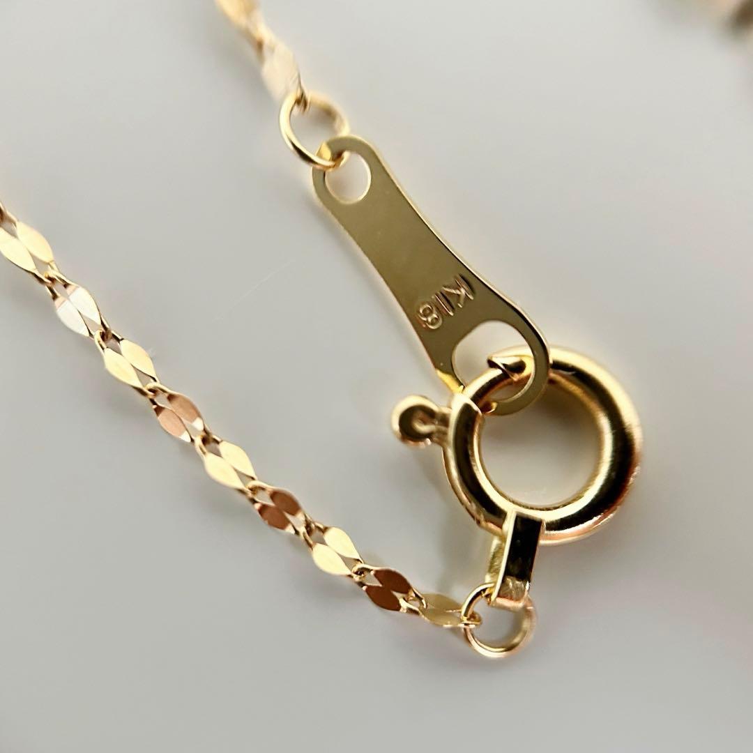 早いもの勝ち‼️超大特価✨新品 日本製 18金 ネックレス 40cm キラキラ