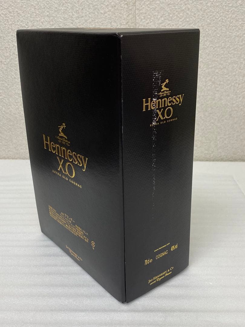 3-3201 【未開栓】Hennessy xo ヘネシー xo ブランデー箱付き