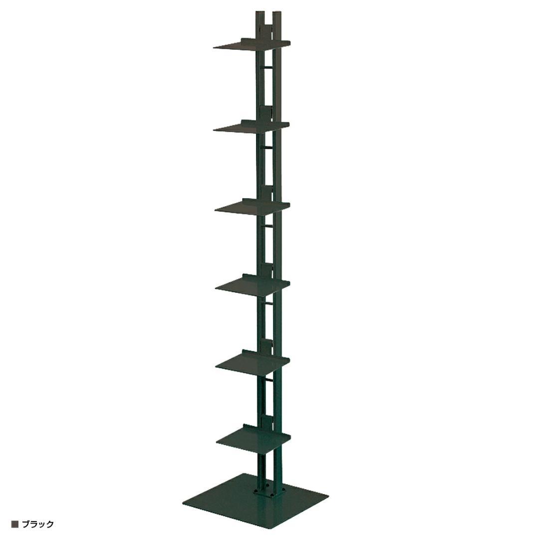 中古美品 ルネセイコウ タワーシェルフ シャトーブラック SHT-130