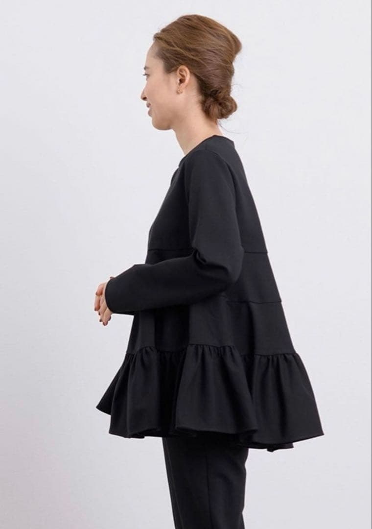 yori ぬくぬくティアードブラウス