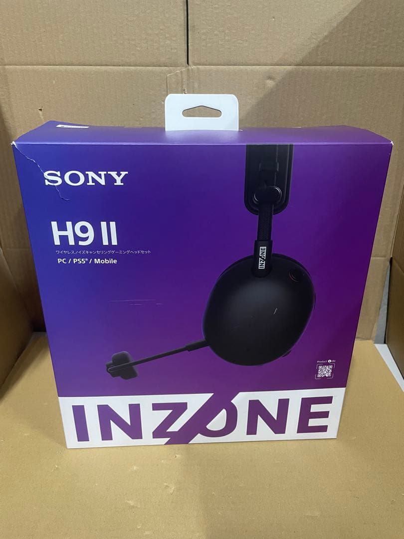 ソニー　ゲーミングヘッドセット INZONE H9 Ⅱブラック:WH-G910N