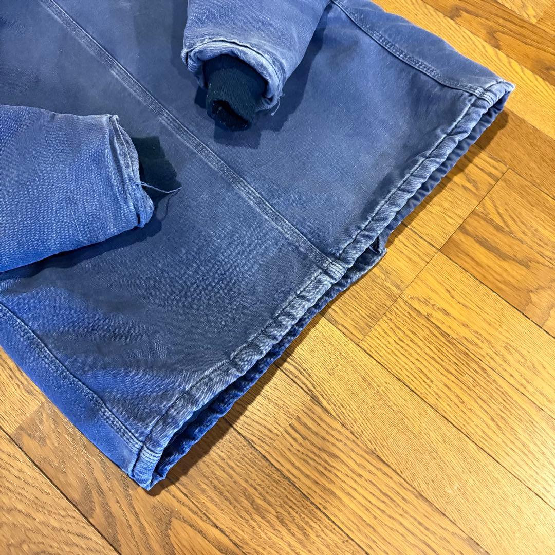 ぽ*て様 カーハート　ネイビー　トラディショナルコート　フェード　激渋