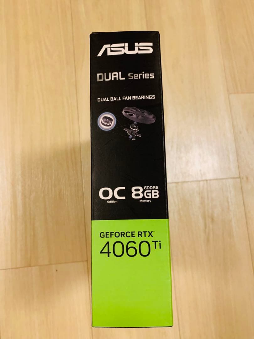 グラフィックボード・グラボ・ビデオカード ASUS DUAL-RTX4060TI-O8G