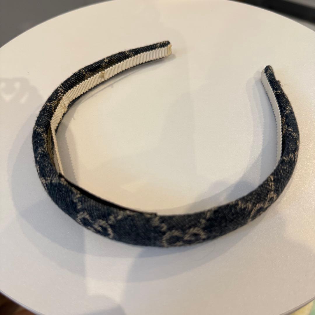 GUCCI デニムカチューシャ