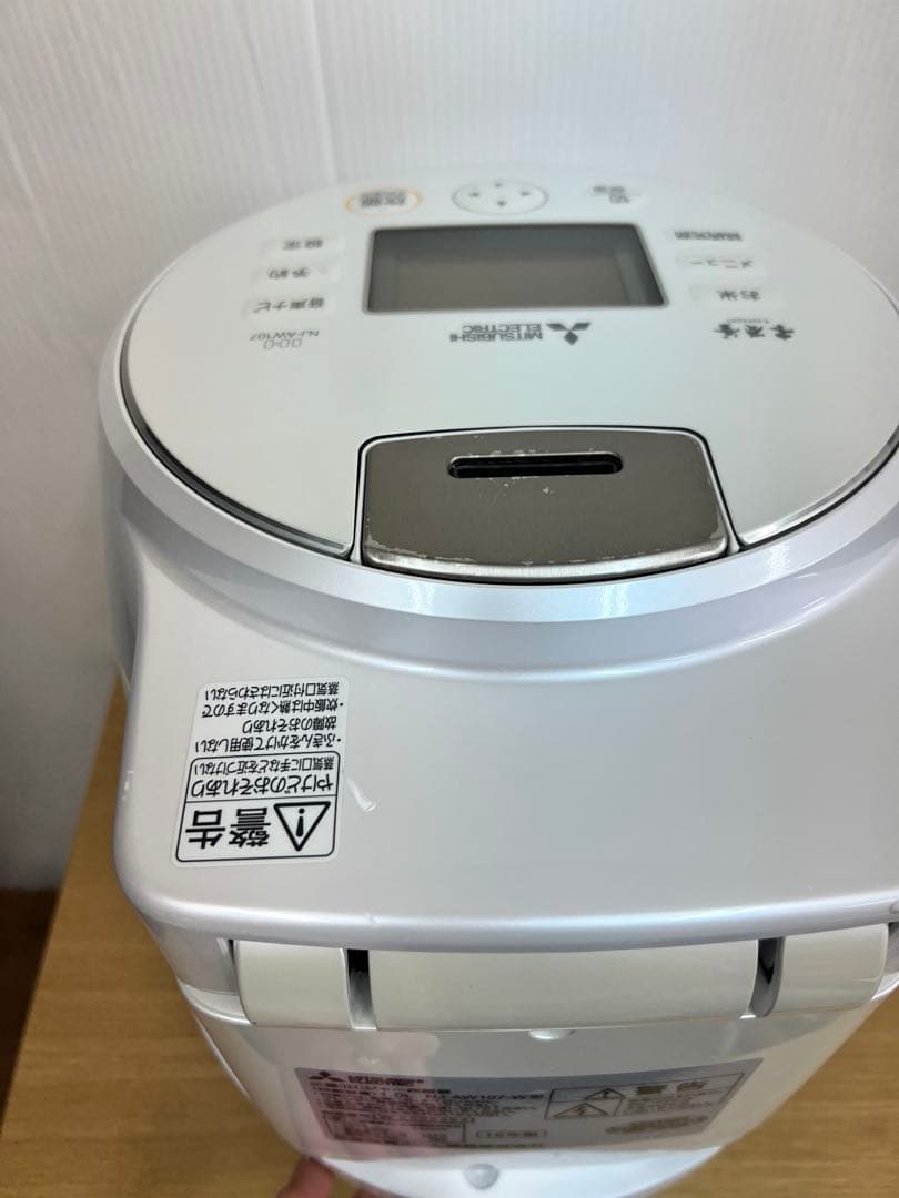 三菱 MITSUBISHI IHジャー炊飯器 1.0L NJ-AW107-W