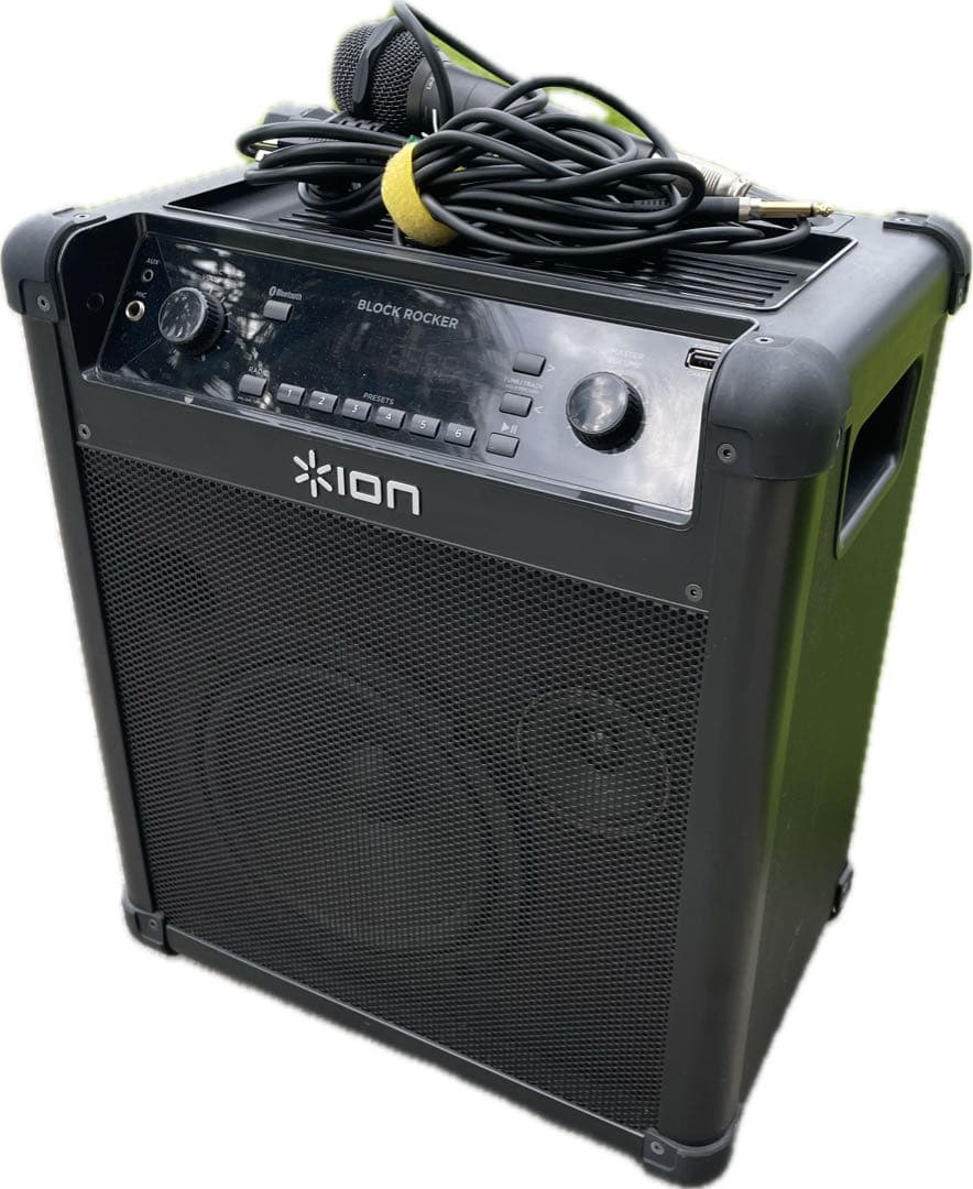 ionaudio PA スピーカー アウトドア カラオケ ポータブル電源 爆音