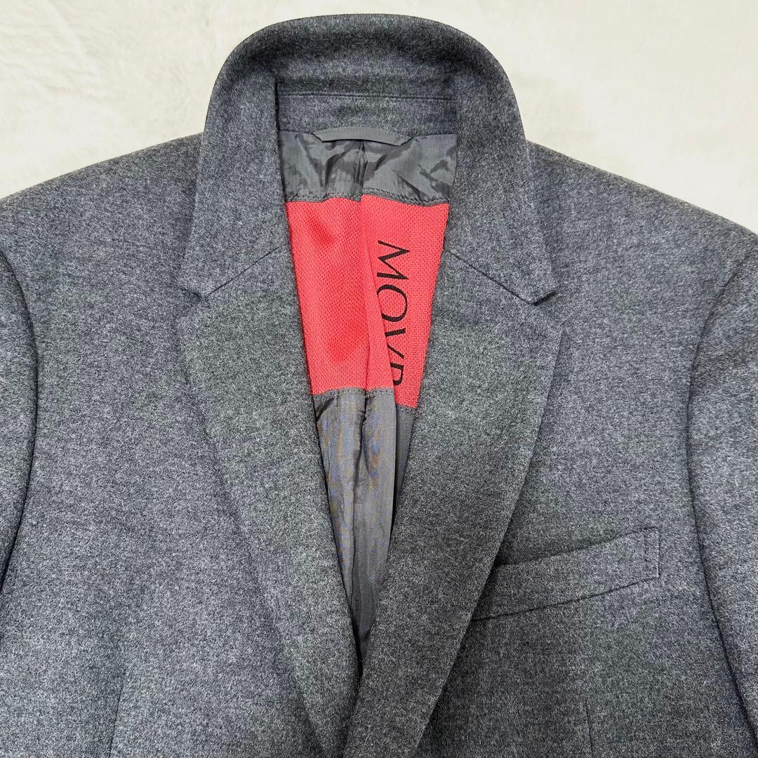 極美品✨movb モーヴ ウールジャージ スーツ セットアップ グレー Lサイズ