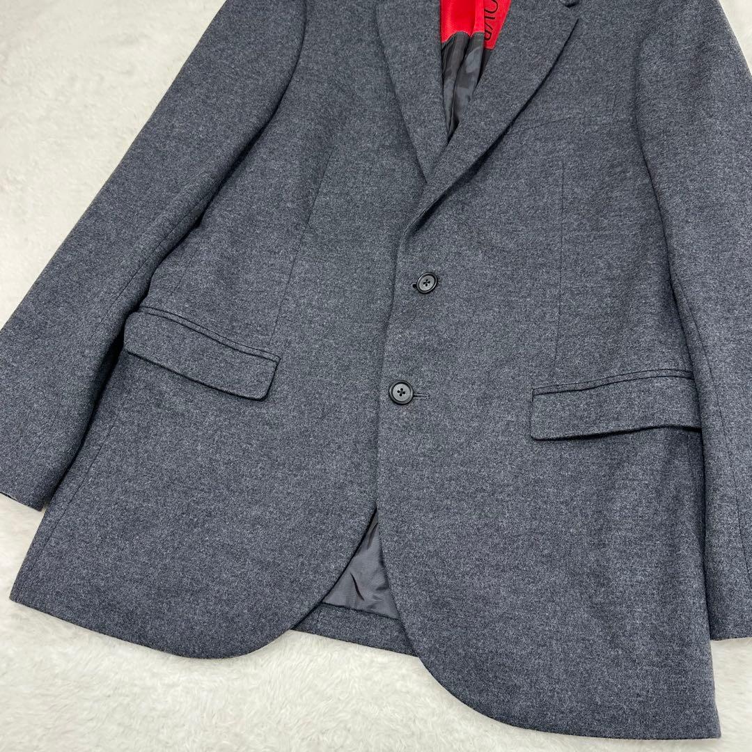 極美品✨movb モーヴ ウールジャージ スーツ セットアップ グレー Lサイズ