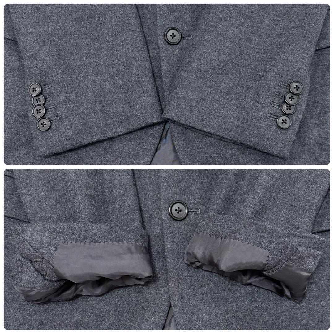 極美品✨movb モーヴ ウールジャージ スーツ セットアップ グレー Lサイズ