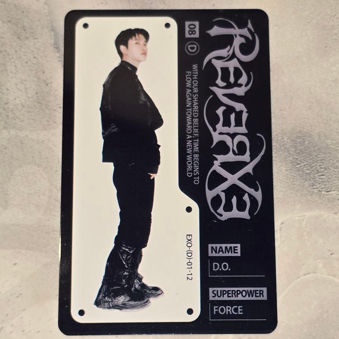 ギョンス カスタムトレカ IDフォト EXO REVERXE ポップアップ