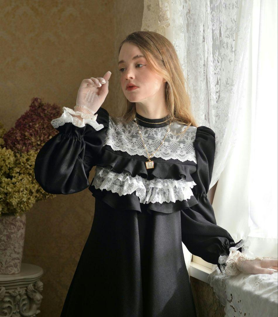 SERAPHIM アンティークドールドレス　ブラック