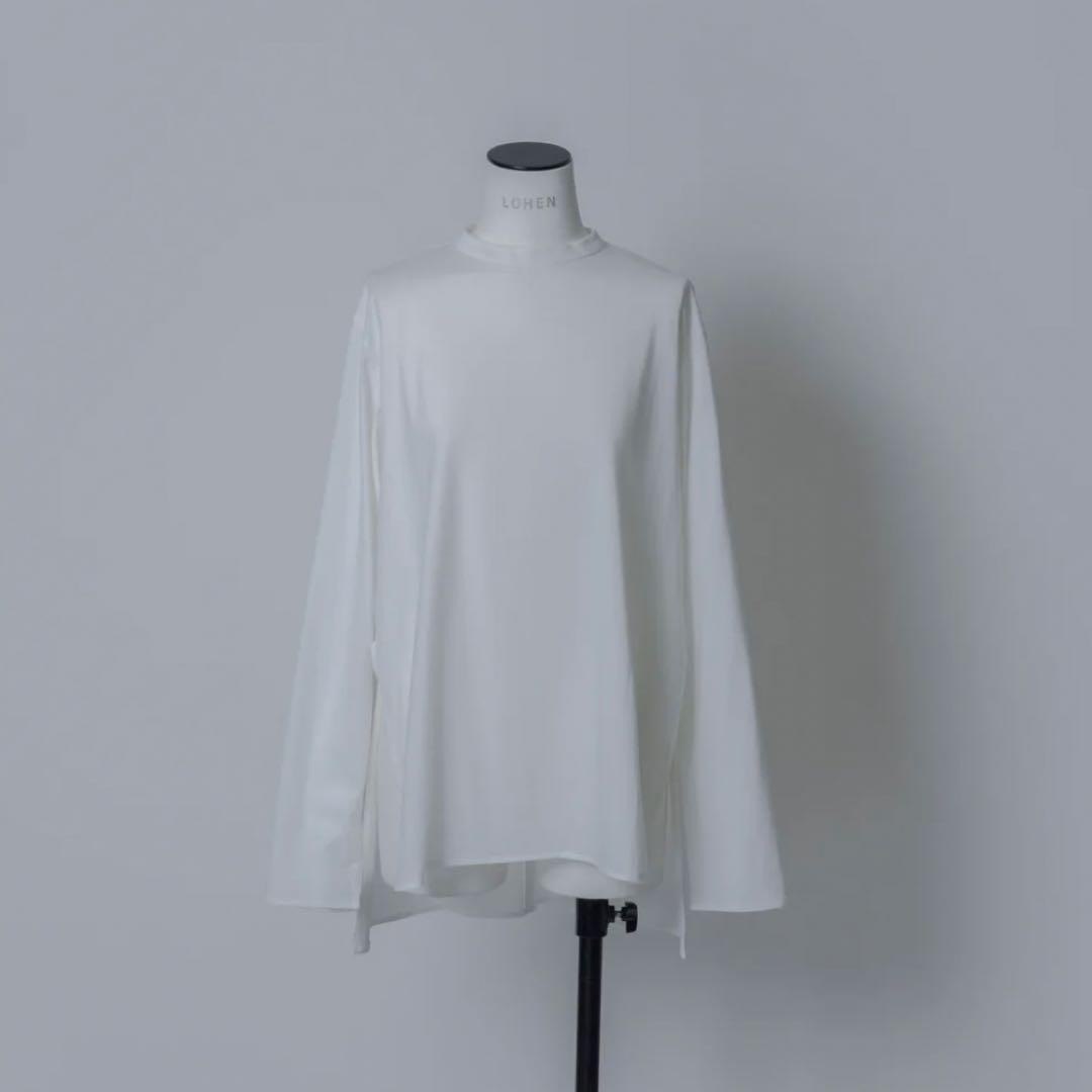 LOHEN ローヘン CREW NECK PLAN CAT&SEW ホワイト