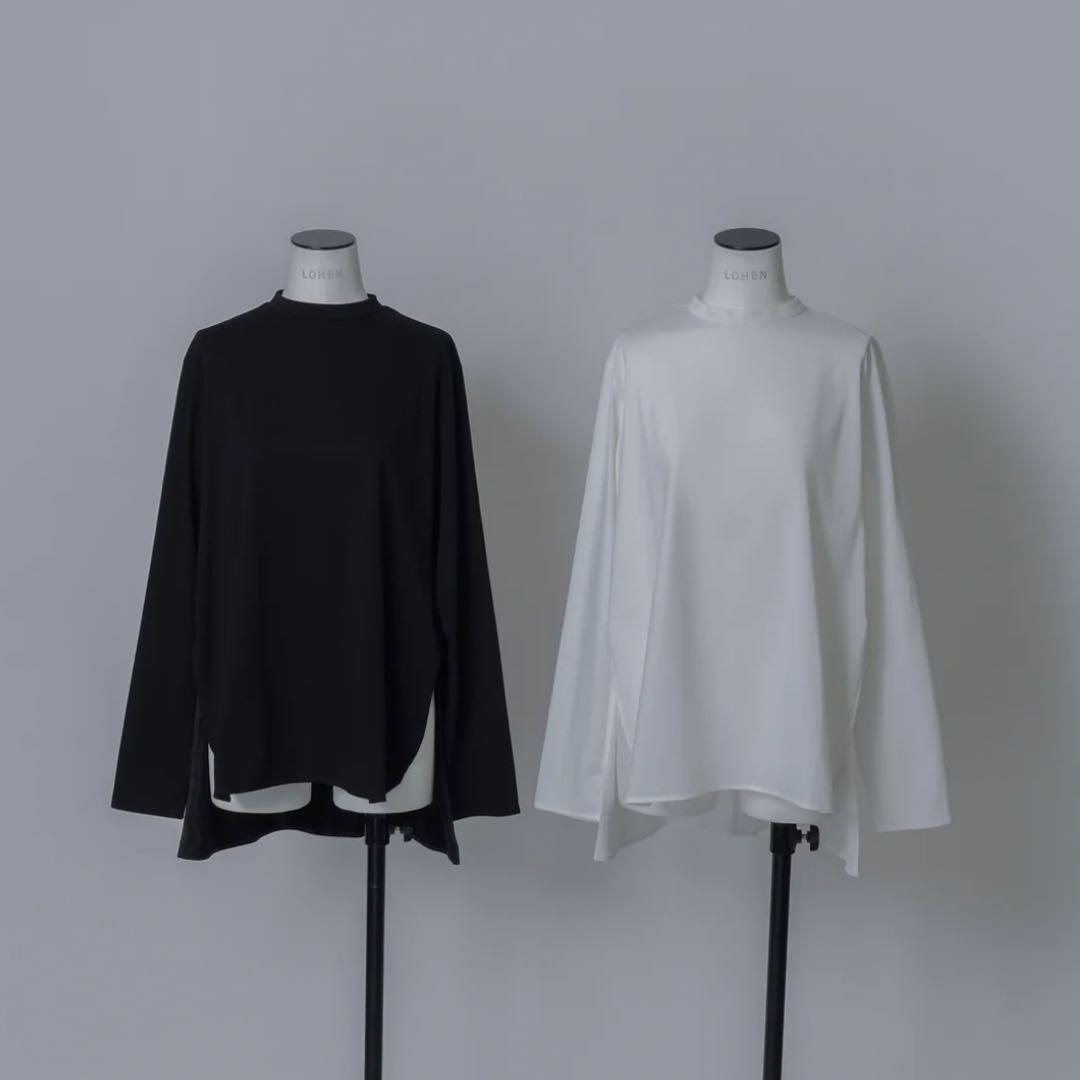 LOHEN ローヘン CREW NECK PLAN CAT&SEW ホワイト