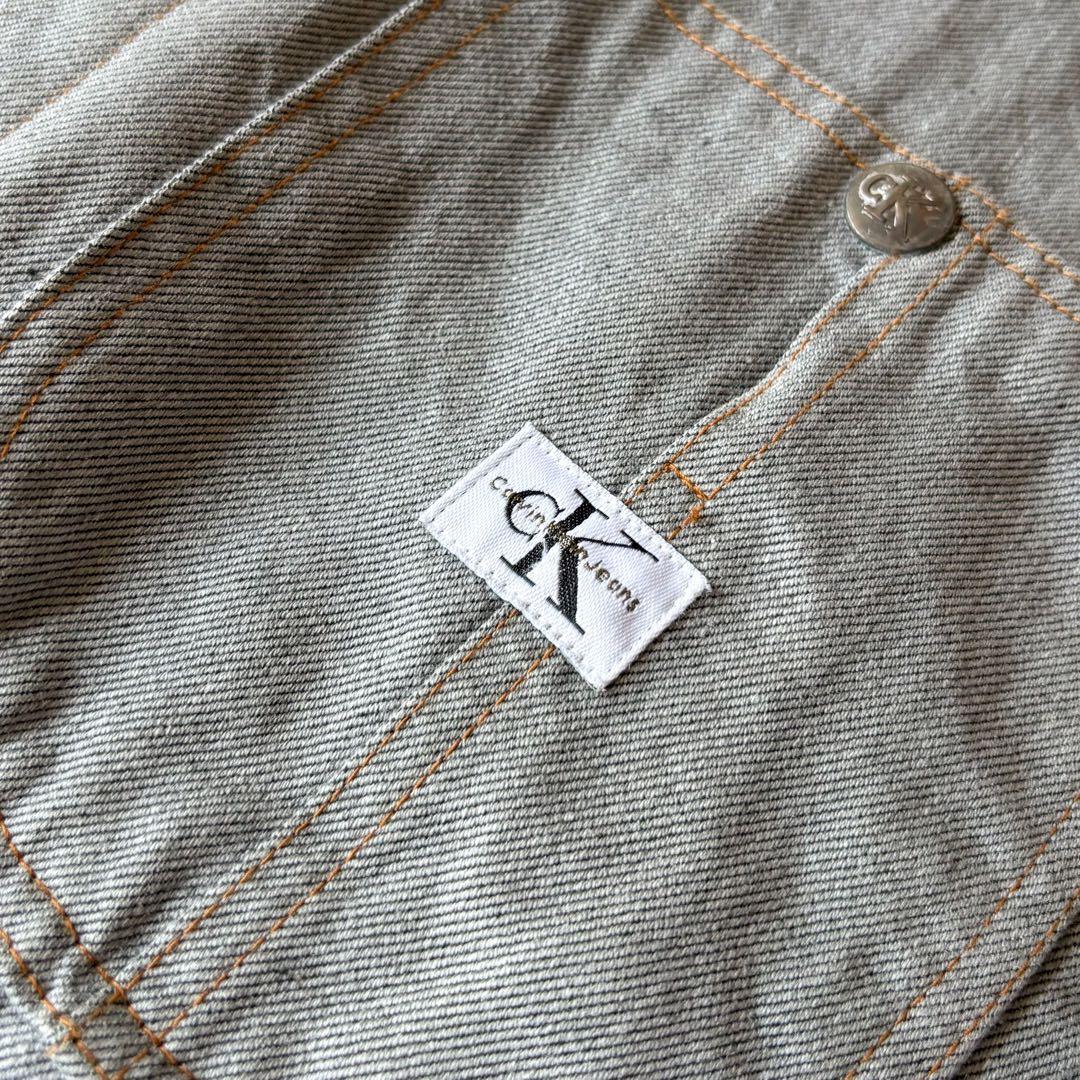 90s   デニムカバーオール M ライナー着脱可能 古着