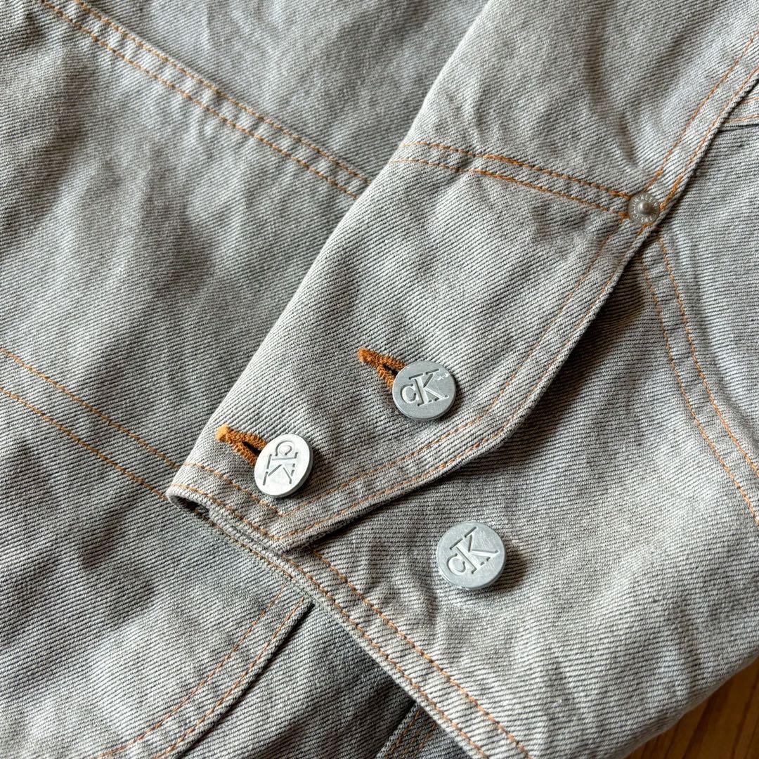 90s   デニムカバーオール M ライナー着脱可能 古着