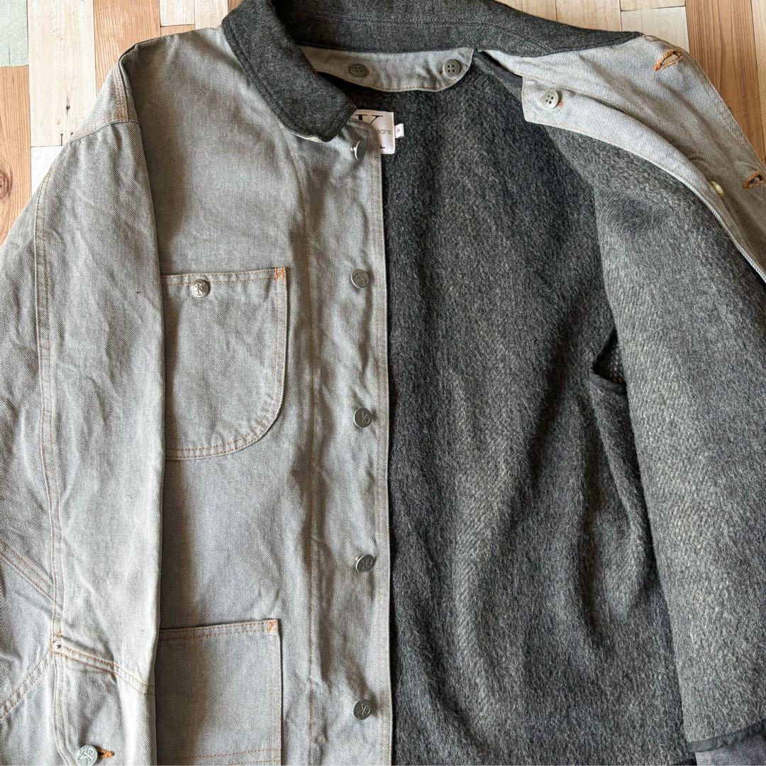 90s   デニムカバーオール M ライナー着脱可能 古着