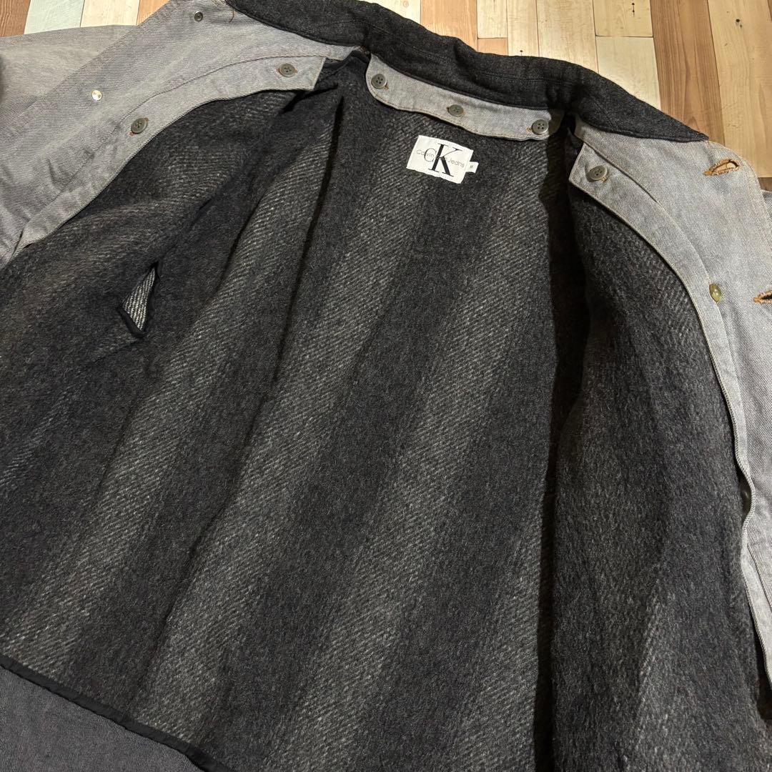 90s   デニムカバーオール M ライナー着脱可能 古着