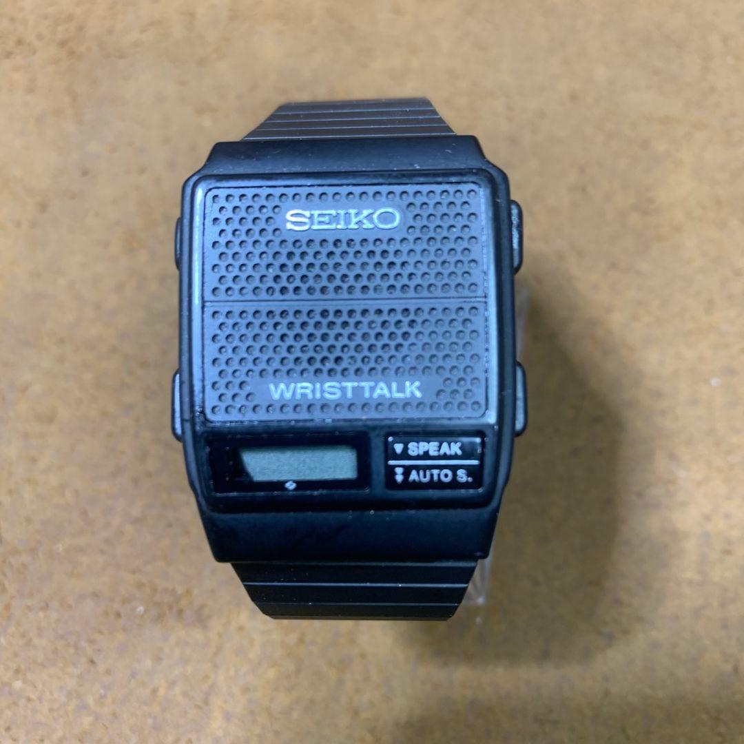J719 SEIKO セイコー WRISTTALK デジタル腕時計