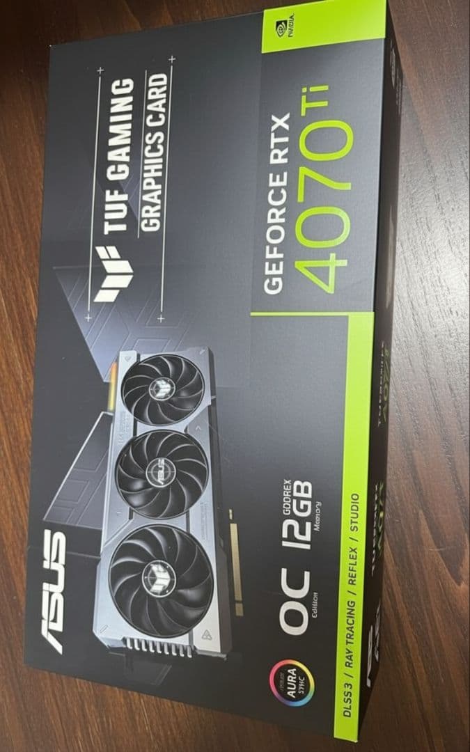 グラフィックボード・グラボ・ビデオカード ASUS TUF Gaming GeFo RTX 4070 Ti Oc 12GB