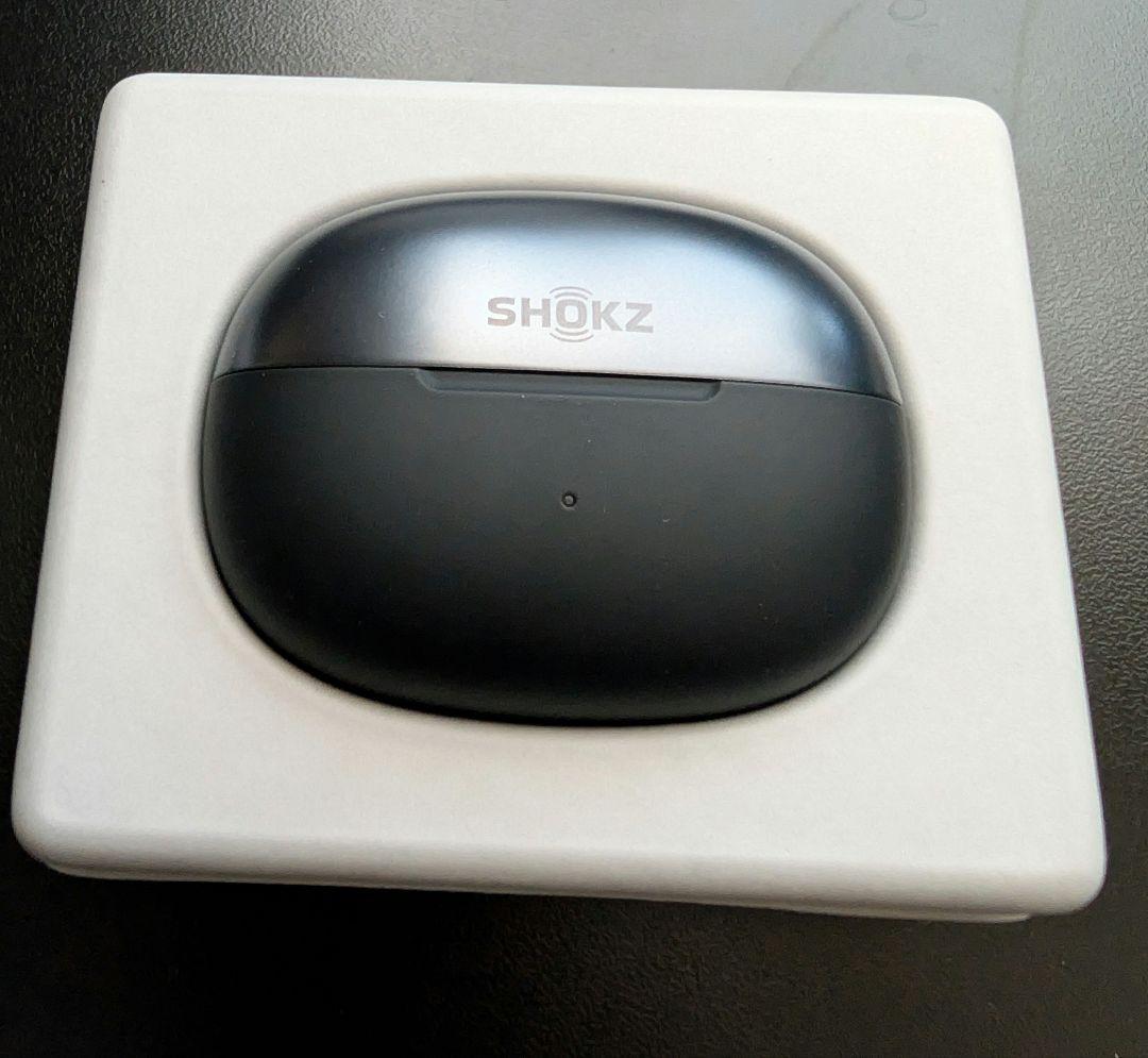 ゴ*マ様 SHOKZ ワイヤレスイヤホン ブラック