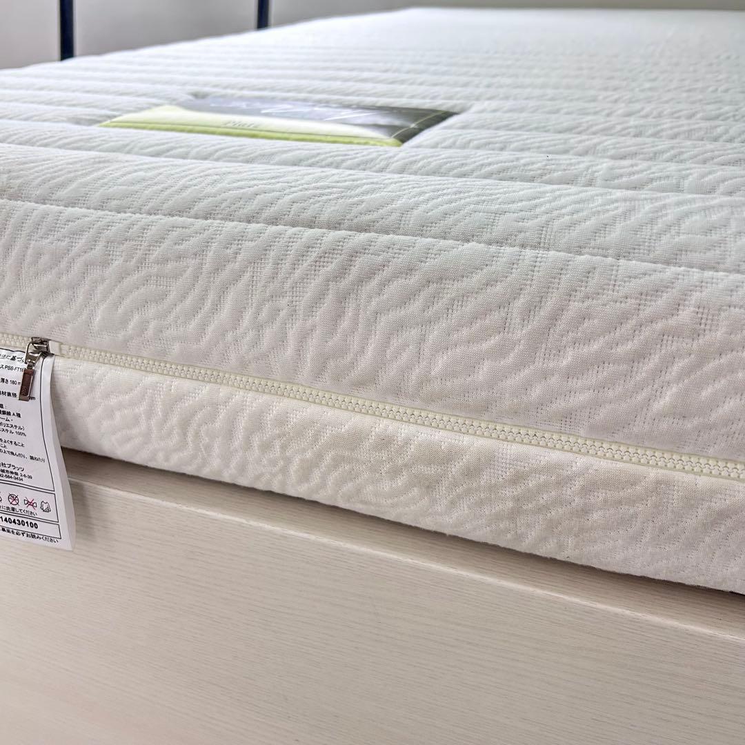 (k15)ニトリ すのこシングルフラットヘッドボードチェストベッドフレーム