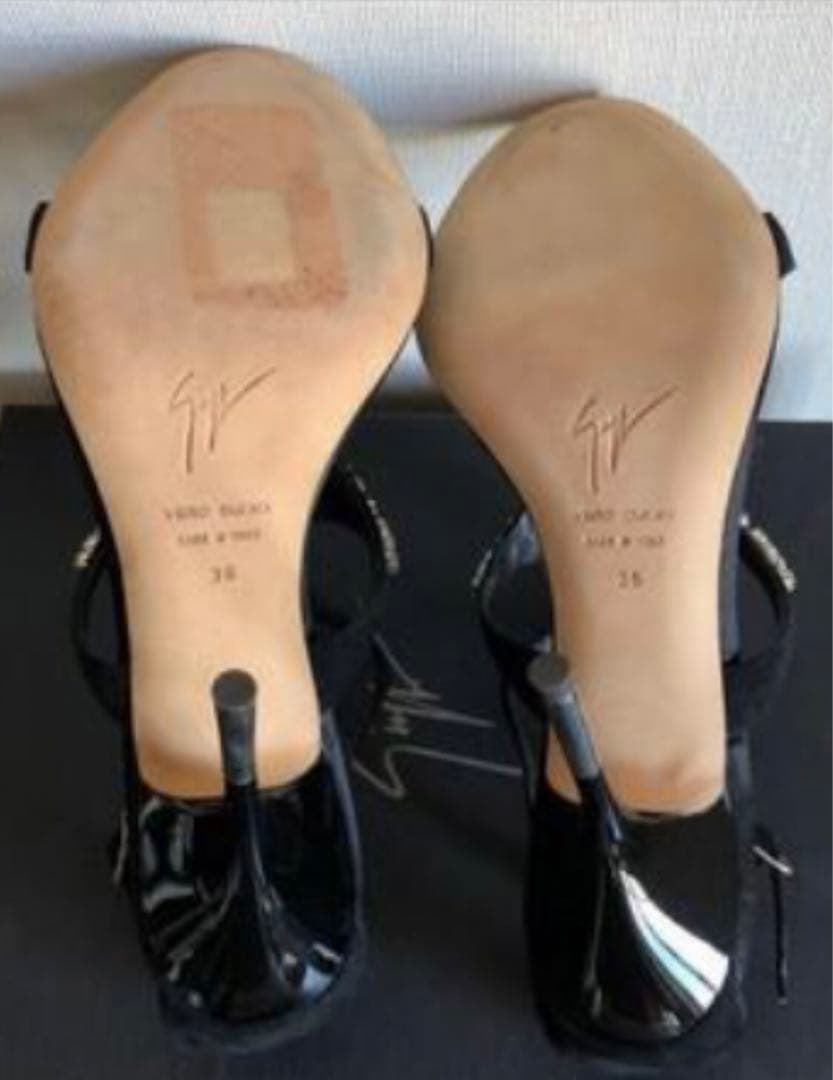 定価14万　新品　ジュゼッペ　ザノッティ＊スワロスキー　ビジュー サンダル　36