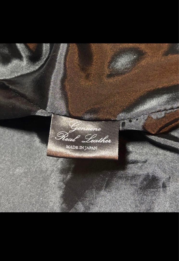 666 ライダースジャケット LJW-4TF 黒 日本製　サイズ34