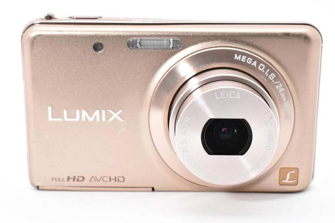 美品　Panasonic LUMIX DMC-FX80 ゴールド ＃A370