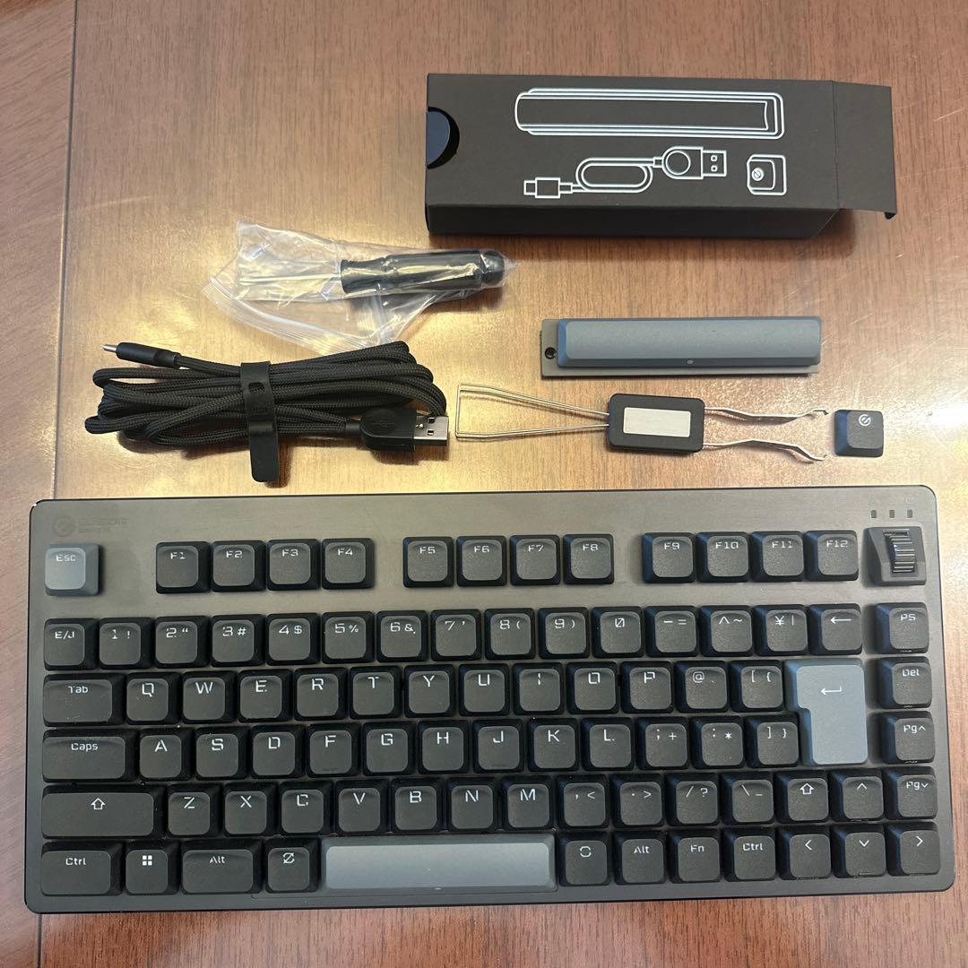 ゲーミングキーボード TK-VK720ALBK ブラック 有線 日本語配列