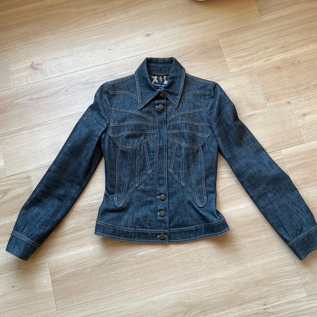 ドルチェ&ガッバーナ　レア　ヴィンテージ　デニムジャケット　40サイズ
