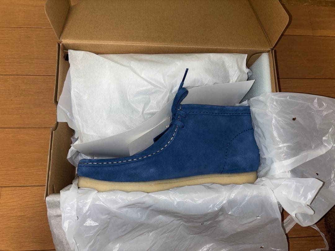 靴 Clarks Wallabee Manhattan Records atmos