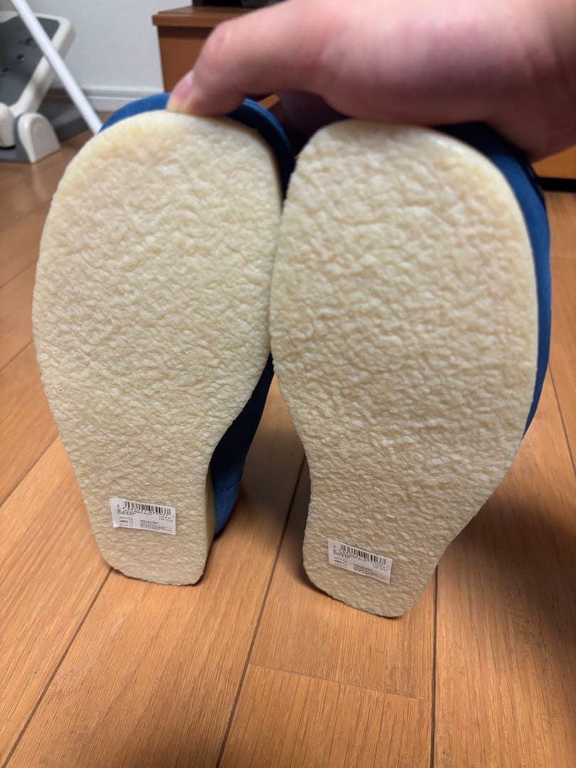 靴 Clarks Wallabee Manhattan Records atmos