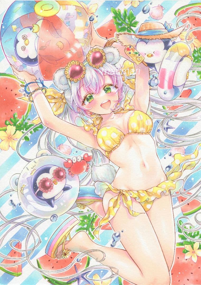 白クマちゃん＆ペンギンズ☆遊びつくせ！夏ー！