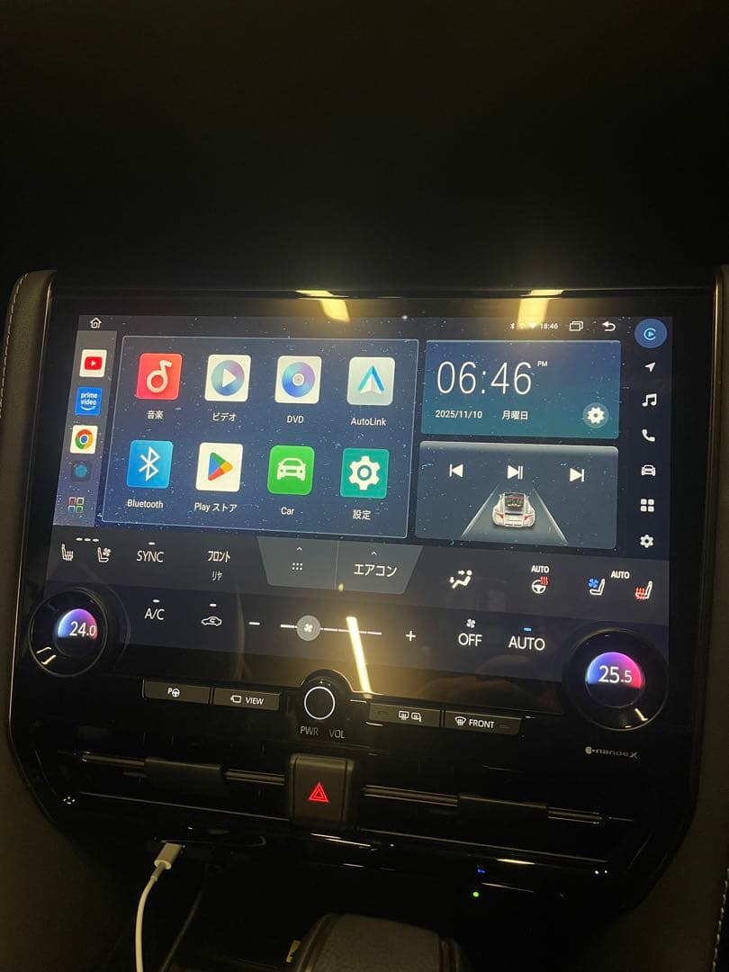 DVD/CDプレーヤー カーオーディオ用 USB接続