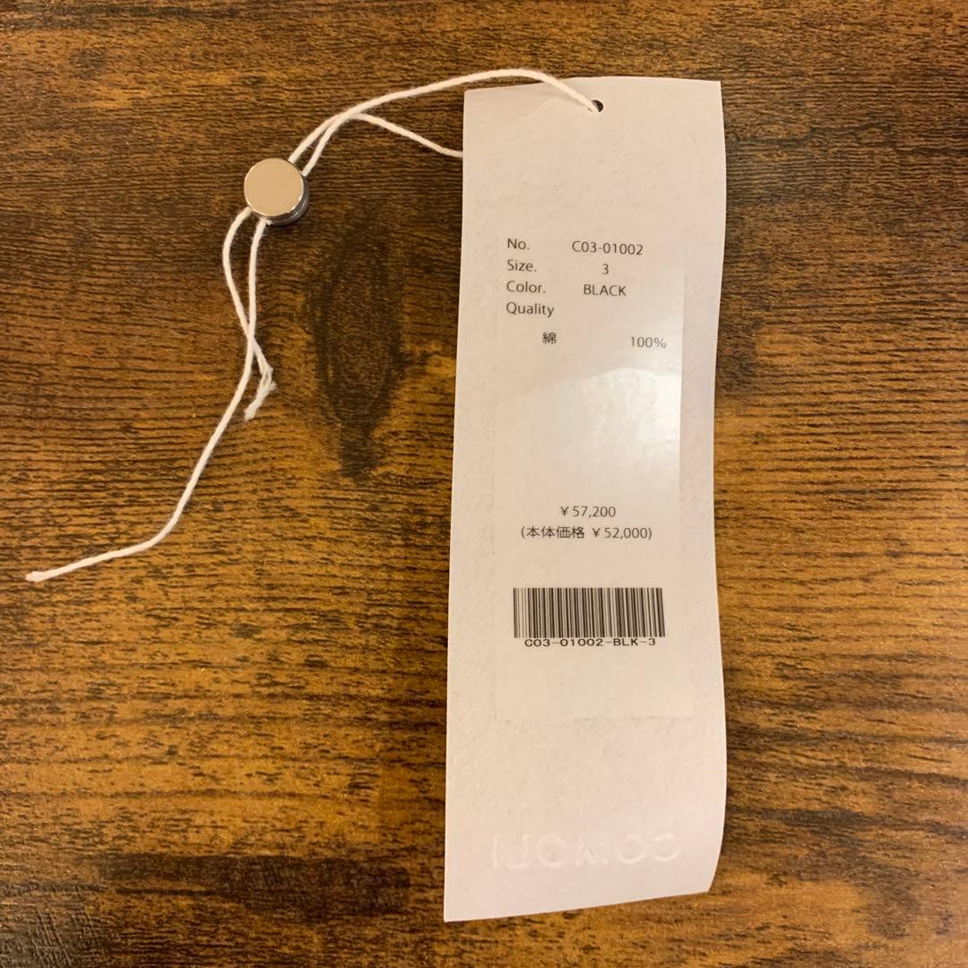 ま*う様 25AW COMOLI ブラックデニム ワークジャケット　サイズ3