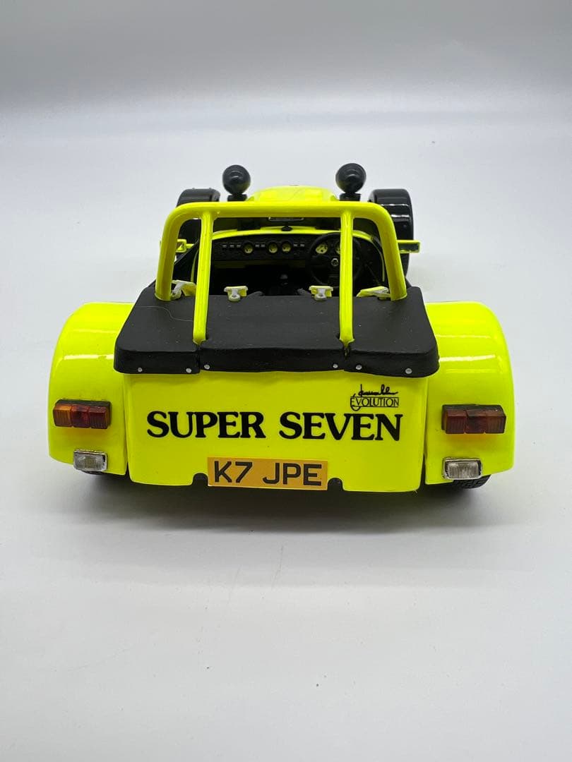 No416ミニカー1/18箱ありCATERHAM SUPER SEVEN JPE