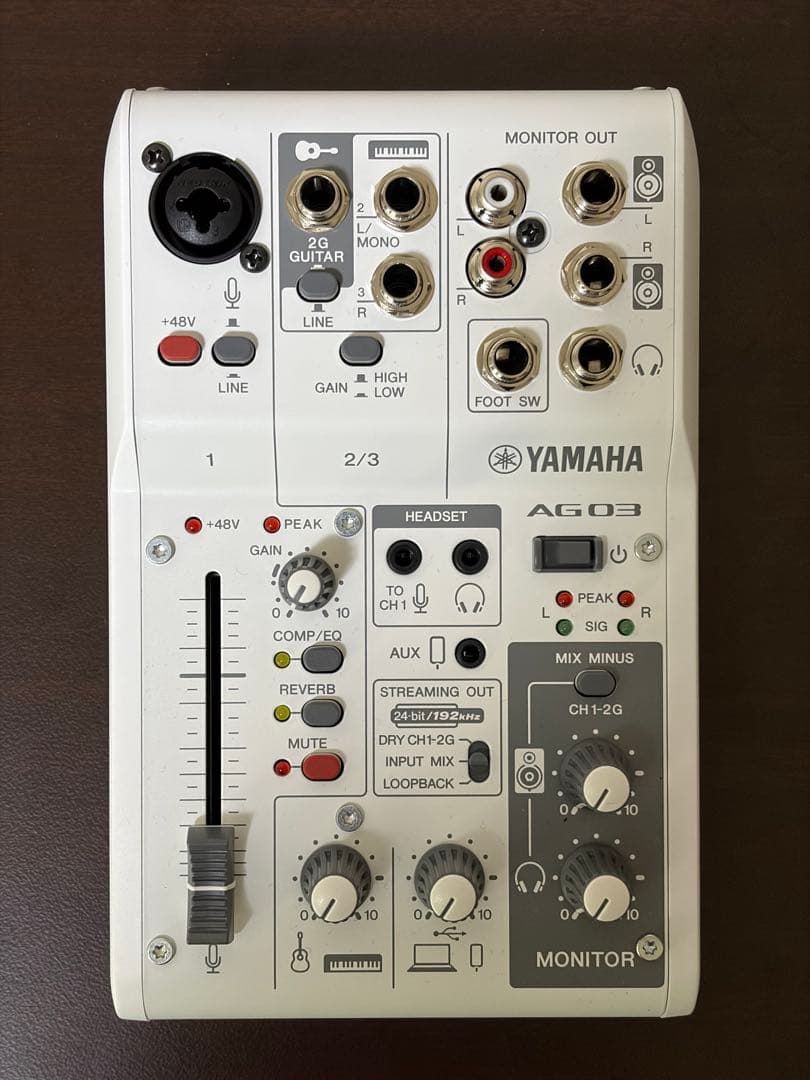 DTM・DAW YAMAHA AG03MK2