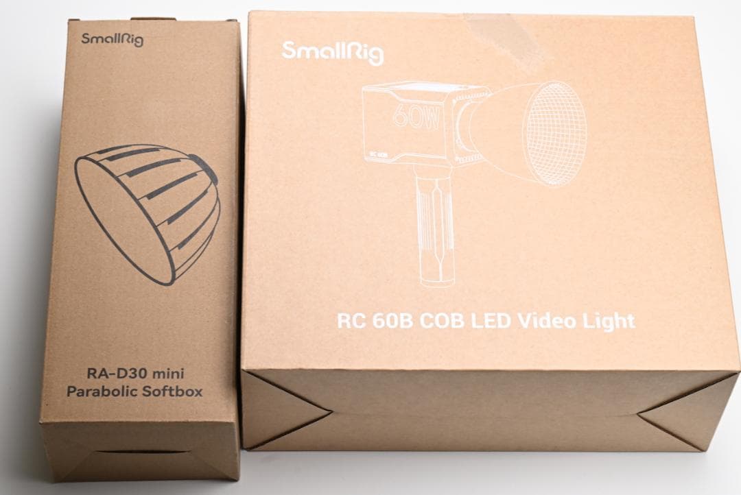 SmallRig RC60B & RA-D30 ソフトボックス セット