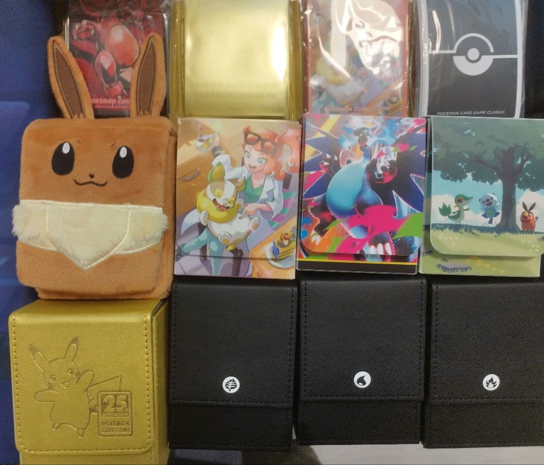 プレイマット　デッキケース　プレイマットケースデッキシールド　　セット