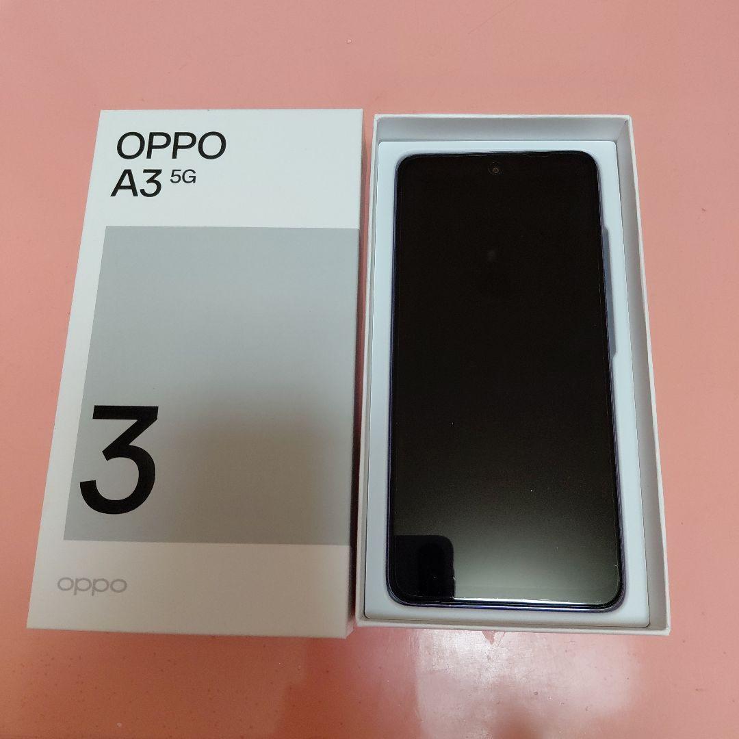 OPPO A3 5G パープル 本体