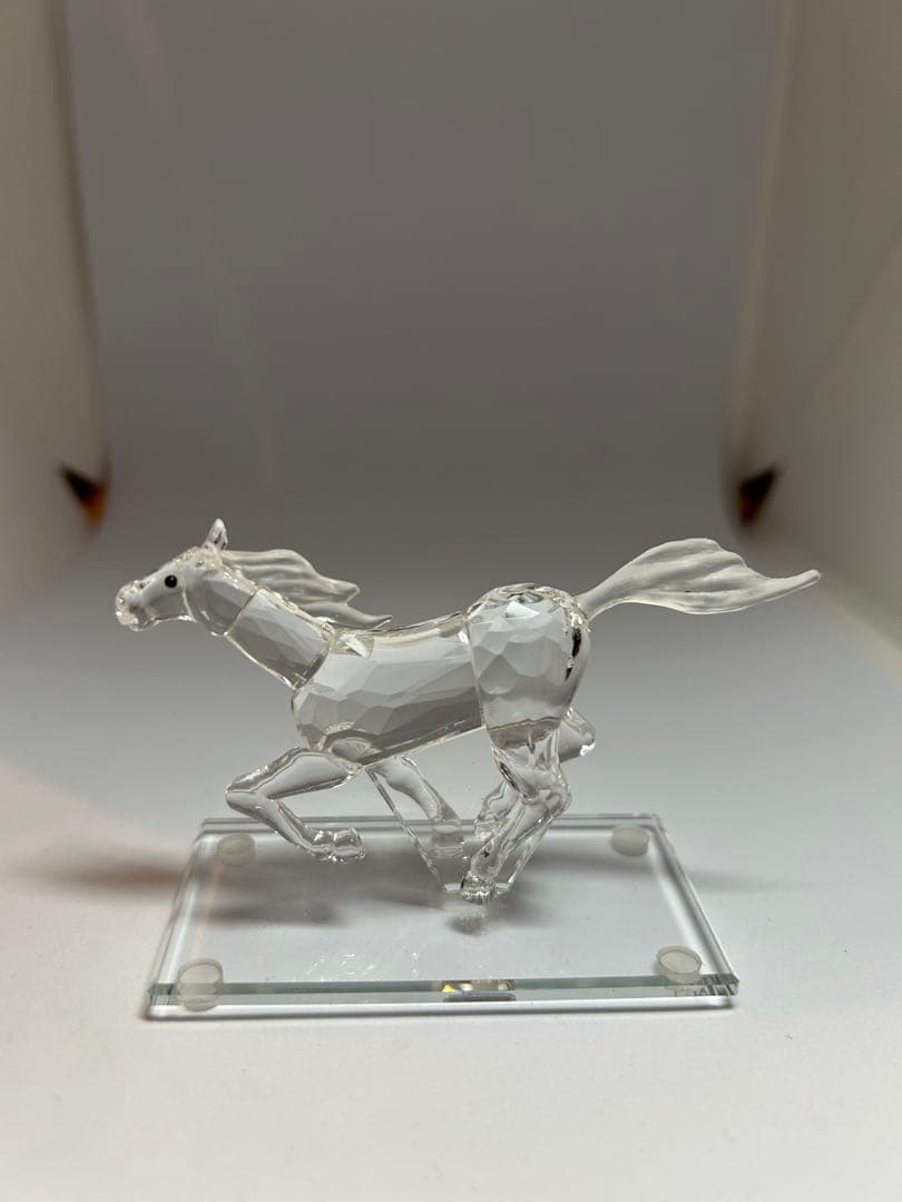 スワロフスキー 置物 馬 ホース 箱・説明書付き クリスタル