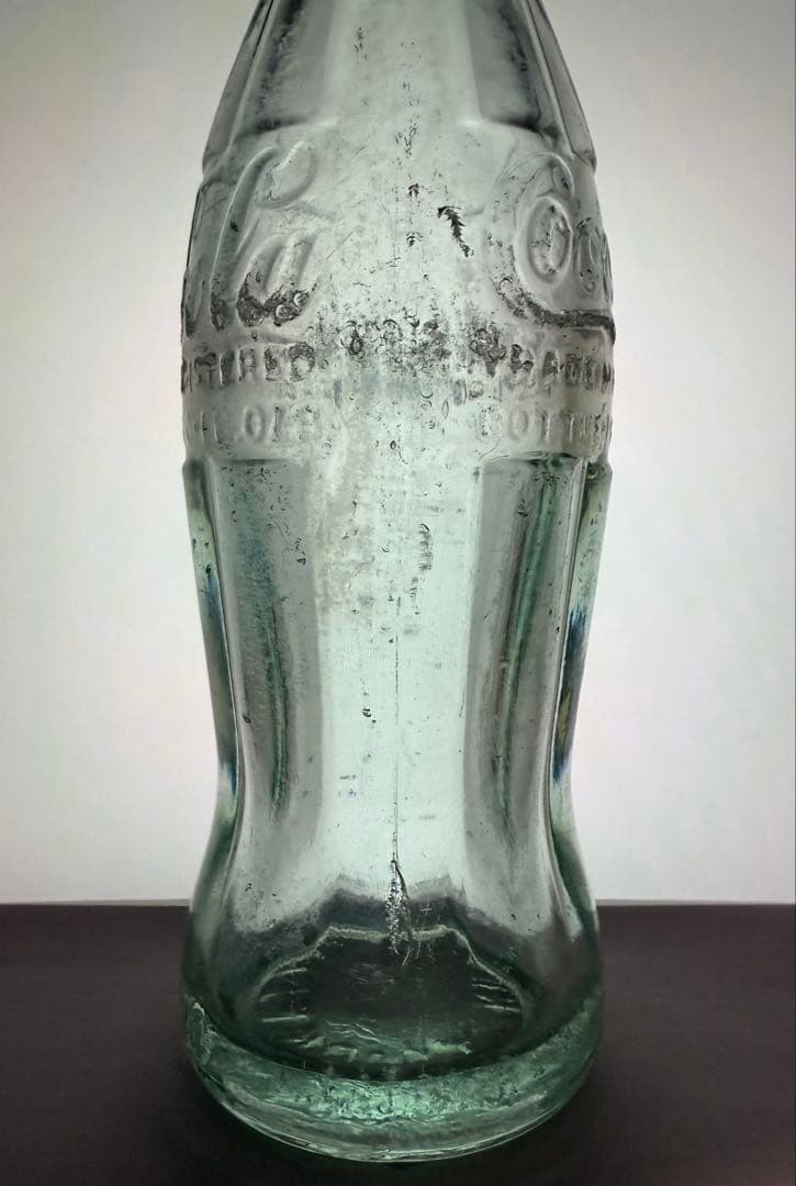 B20 1920's コカコーラ コンツァーボトル ライトグリーン 瓶