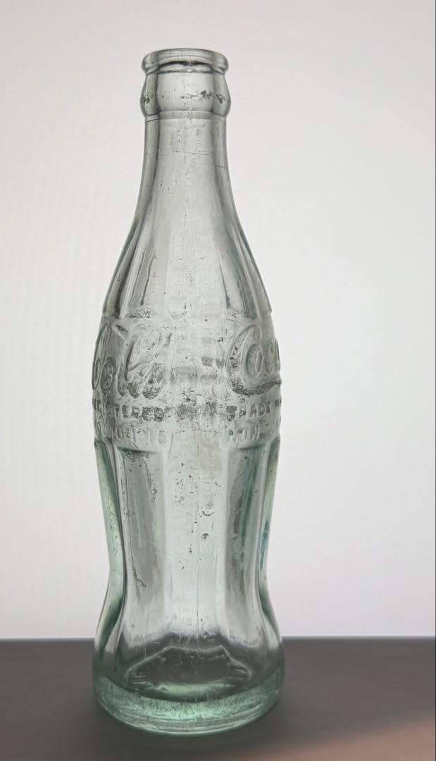 B20 1920's コカコーラ コンツァーボトル ライトグリーン 瓶
