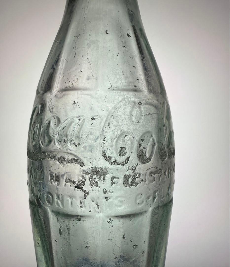 B20 1920's コカコーラ コンツァーボトル ライトグリーン 瓶